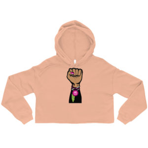 (TooFly) Crop Hoodie