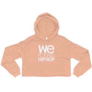 (White Logo) Crop Hoodie