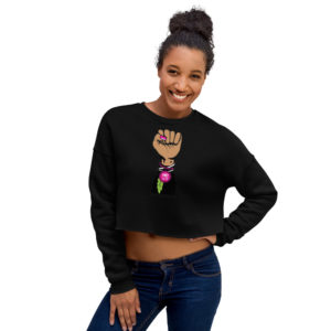 (TooFly) Crop Sweatshirt