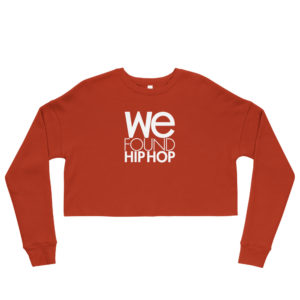 (White Logo) Crop Sweatshirt
