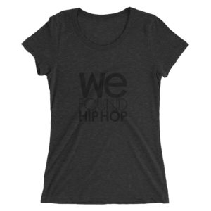 (Black Logo) Fitted short sleeve t-shirt