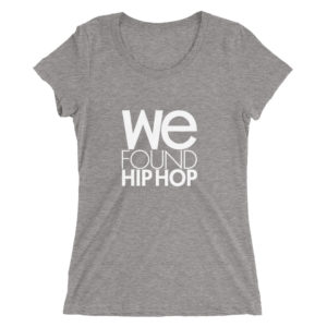 Ladies' short sleeve White Logo t-shirt